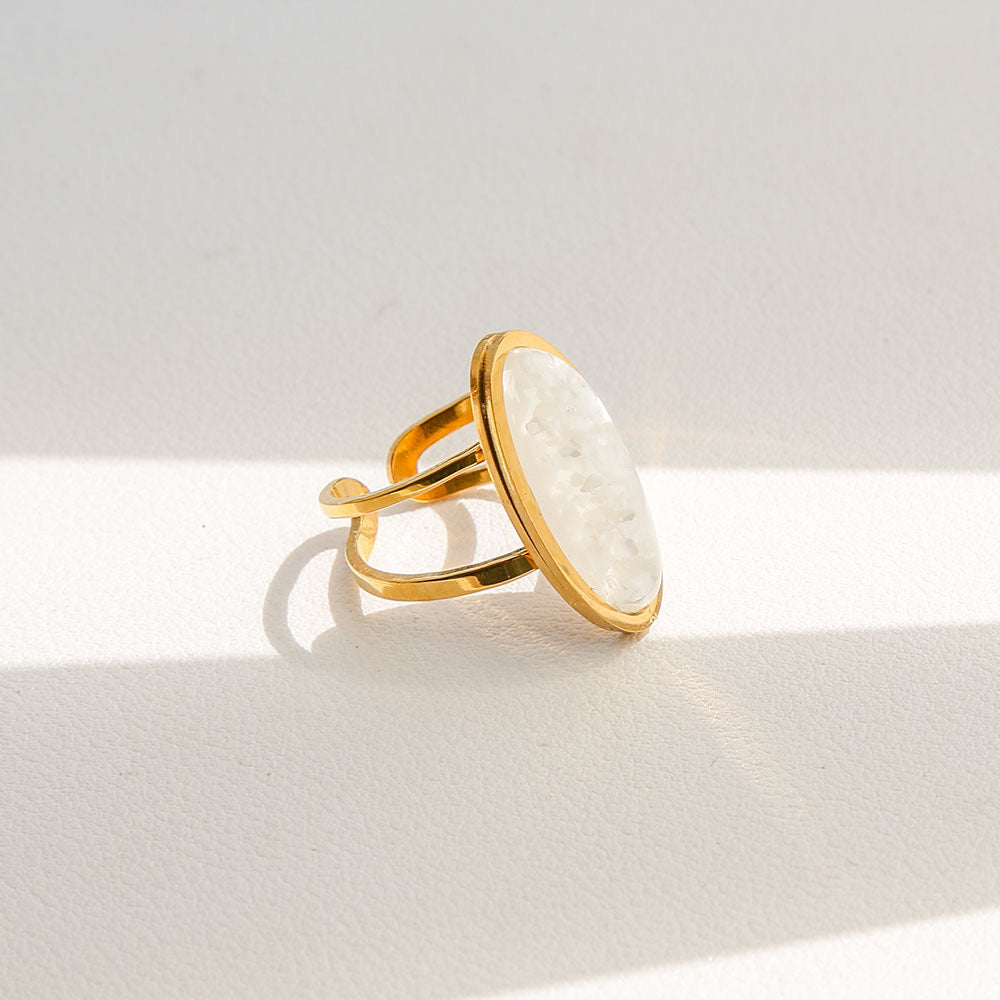 Bague Nacrée Élégance