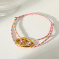 Bracelet Cordon Summer Doré