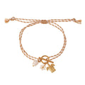 Bracelet Perle & Tortue Dorée