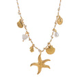 Collier Étoile Marine Dorée