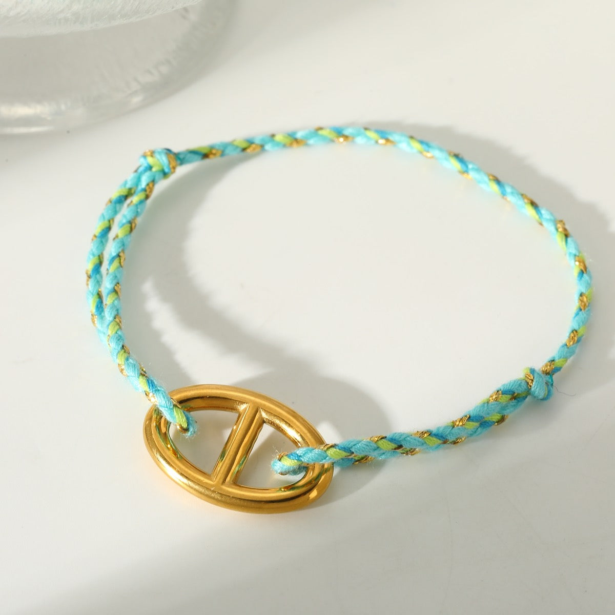 Bracelet Cordon Summer Doré