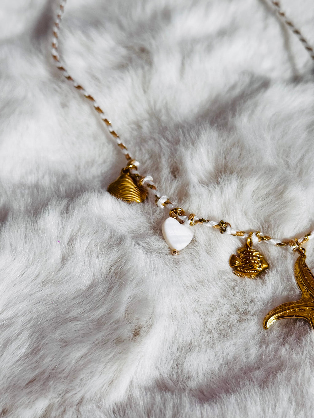 Collier Étoile Marine Dorée