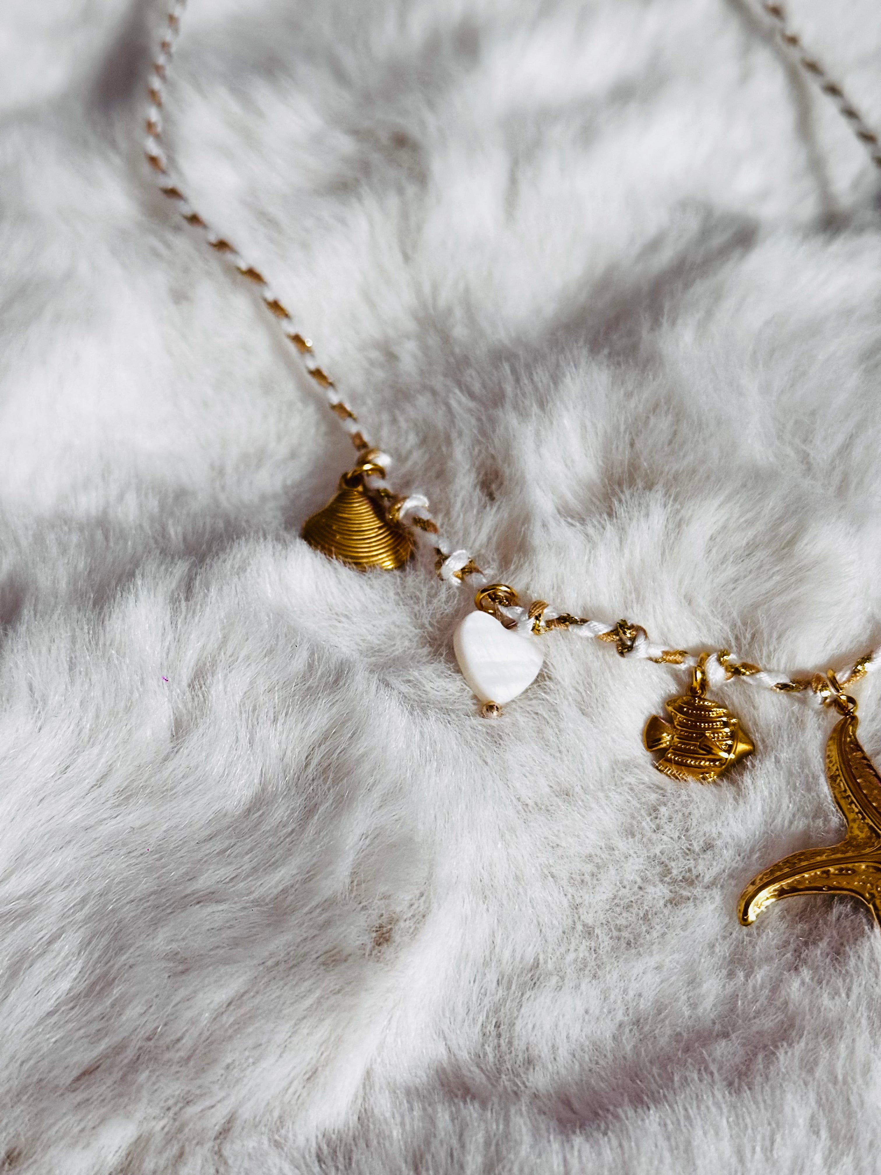 Collier Étoile Marine Dorée