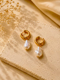 Boucles d’Oreilles Perla Dorée