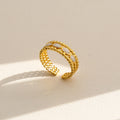 Bague Perla Dorée