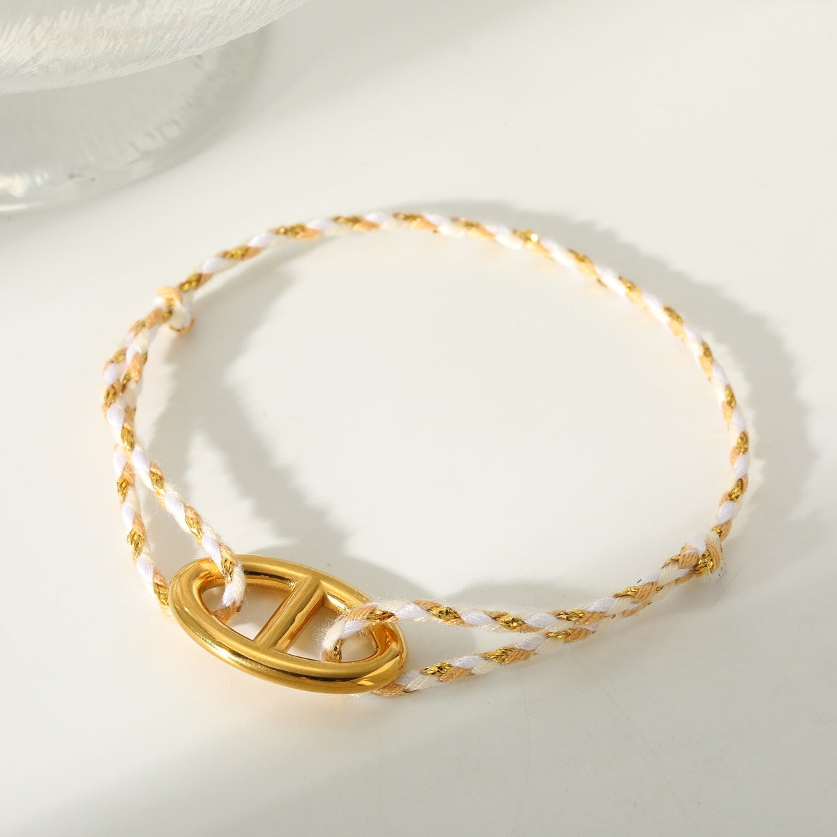 Bracelet Cordon Summer Doré